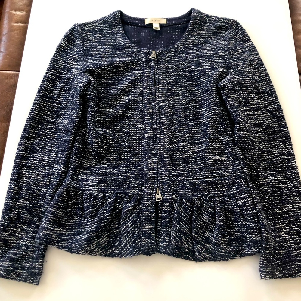 J Crew Peplum Jacket
